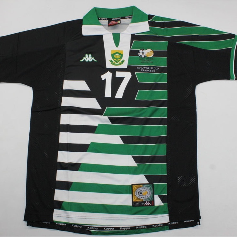 Kappa FIFA World Cup France '98 Jersey - Black/Green